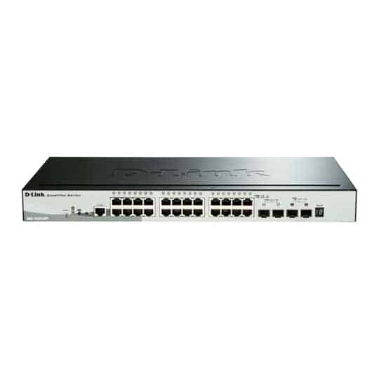 D-Link DGS-1510-28P 28-Port Gigabit PoE SmartPro Stackable Switch